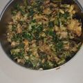 Indali lampa का कुकस्नैप जब उन्होंने मूली की भुर्जी (mooli ki bhurji recipe in Hindi) बनाया था।