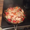 Cooksnap của Thien Anh khi họ làm theo món Lườn gà xào cay