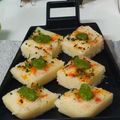 pinky makhija का कुकस्नैप जब उन्होंने सूजी का ढोकला(Suji ka dhokla recipe in Hindi) बनाया था।