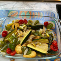 El cooksnap de mjmonseco cuando hizo Merluza con verduritas asadas.