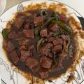 Cooksnap dari Felicia Novianti untuk resep Daging sapi lada hitam ala restoran
