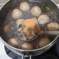 Cooksnap dari Evasari Hutasoit untuk resep Sup kacang merah bakso seafood