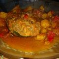 El cooksnap de Lu Del Piero cuando hizo Zapallitos rellenos en salsa.