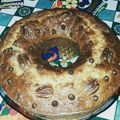 El cooksnap de Yani Sánchez cuando hizo Budín de banana y chocolate.