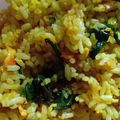 Cooksnap dari Yuni Dwi Lestari untuk resep Nasi Goreng Kuning Udang Kemangi