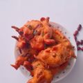 Maria Shujaat's cooksnap of when they made Pakore.