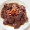 Cooksnap dari amei untuk resep Daging Masak Kecap 'Resep Warisan Mama'