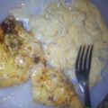 El cooksnap de Guillermina Pereira cuando hizo Pechuga de pollo gratinada.