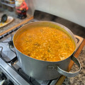 El cooksnap de Lu Rothamel cuando hizo ¡Locro Vegetariano!.