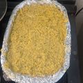 El cooksnap de Génesis García cuando hizo Pastel de Choclo.