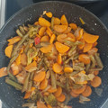 El cooksnap de Ramon Martin Vela cuando hizo Ternera marinada y salteado de verduras con salsa de soja.