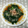 รูป Cooksnap ของ RAn RAn เมื่อเขาทำ คะน้าลวกดาชิ (Komatsuna no Ohidashi)