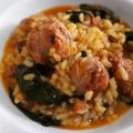 El cooksnap de Toni Martín cuando hizo Arroz cremoso con sofrito de costillas de cerdo y alcachofas.