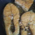 El cooksnap de Pilar Izquierdo cuando hizo Salmón con salsa de miel.