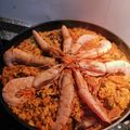 El cooksnap de Melanie Buchinski cuando hizo Paella al disco de arado.
