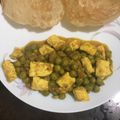 Sudipa Gope's cooksnap of when they made Matar paneer.