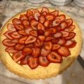 El cooksnap de Juli Rodriguez cuando hizo Tarta de Frutillas.