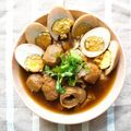 รูป Cooksnap ของ piya peipei เมื่อเขาทำ ไข่พะโล้(มังสวิรัติ)