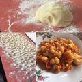 El cooksnap de Simone Moreira Pellejero cuando hizo Ñoquis fácil y livianos.