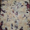 El cooksnap de Guillermo y Mariel cuando hizo Tarta de manzanas y ciruelas.