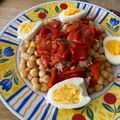 El cooksnap de Juan Antonio Revilla Sánchez cuando hizo Ensalada de garbanzos con bacalao.
