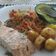 El cooksnap de Rocio Leal cuando hizo Salmón a las finas hierbas.