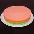 Cooksnap dari hanim_momciki untuk resep Steamed rainbow cake glutenfree #Maree