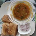 Smruti Shah's cooksnap of when they made સેવ ઉસળ (Sev Usal Recipe in Gujarati).