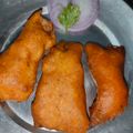 Sheerin S's cooksnap of when they made வாழைக்காய் பஜ்ஜி (Plantain bajji recipe in tamil).