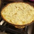 El cooksnap de Karina Limonic cuando hizo Crumble (crugiente)de manzanas.