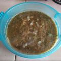 El cooksnap de Alex cuando hizo Salsa roja con jalapeño.