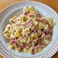 Manni Born's cooksnap of when they made Schinken-Lauch OnePotPasta.