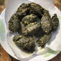 El cooksnap de Noelia Itati Benitez cuando hizo Buñuelos de espinaca.