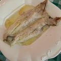 El cooksnap de Marieta cuando hizo Pescadilla al horno.