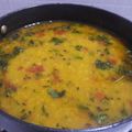mahima Awasthi का कुकस्नैप जब उन्होंने धुली मसूर दाल तड़का (dhuli masoor dal tadka recipe in hindi) बनाया था।