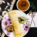 Preeti Sahil Gupta का कुकस्नैप जब उन्होंने सांभर डोसा(Sambar dosa recipe in hindi) बनाया था।