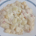 El cooksnap de Ari Rodriguez cuando hizo Gnocchi con salsa de queso gorgonzola, pera, bacon y nueces.
