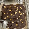 El cooksnap de Lola Run cuando hizo Brownie de algarroba.