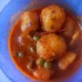 Subho Saha's cooksnap of when they made স্পেশাল নিরামিষ আলুর দম(aloor dum recipe in Bengali).