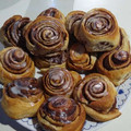 El cooksnap de Eliana yamila cuando hizo Rolls de Canela o Cinnamon buns.