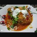 Rasmitasoni का कुकस्नैप जब उन्होंने स्टफ्ड टोमेटो विद क्रंची वालनट (stuffed tomato with crunchy walnut recipe in Hindi) बनाया था।