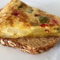 El cooksnap de Irene-Guirao cuando hizo Tortilla de patatas con pimiento.