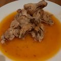 El cooksnap de Mónica cuando hizo Muslo de pollo rustido.