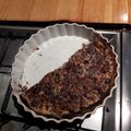 El cooksnap de hariana cuando hizo Tarta de berenjenas.