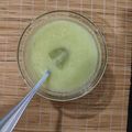 El cooksnap de lucia duran cuando hizo Gazpacho ligero de melón, pepino y lima.