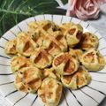 昭蓉 的 冷掉不會變硬的熱壓芝麻地瓜球(小v鬆餅機) cooksnap