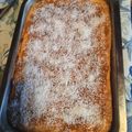 El cooksnap de Gabriela Martusciello cuando hizo Torta de vainilla con coco y dulce de leche.