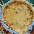 El cooksnap de Elisa massardo salazar cuando hizo Quiche de pollo 🍗 y verduras.
