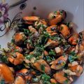 El cooksnap de Rocío Belén cuando hizo Mejillones a la provenzal.