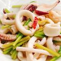 姚佩妘 的 芹菜炒透抽 cooksnap